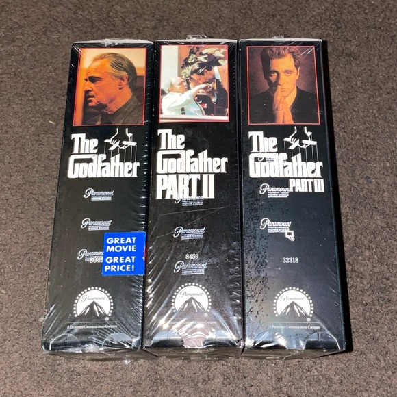 New - The Godfather Trilogy VHS - Factory Sealed - Picture 2 of 7